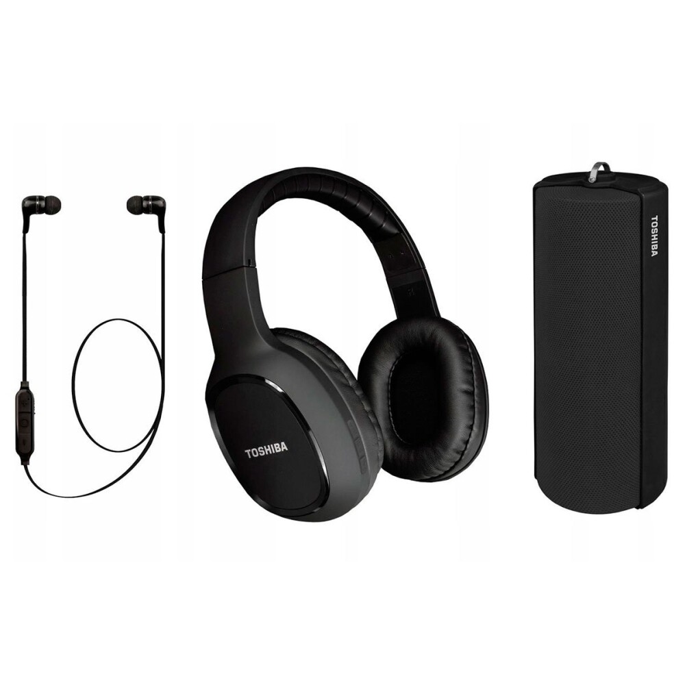 Ausinės Toshiba Triple Pack Hsp-3P19-Ii Juodas