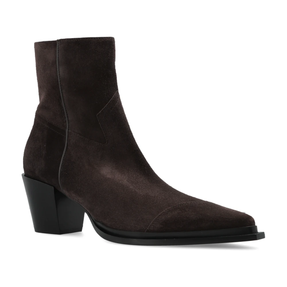 Jimmy Choo Dame Sko Brun 35 EU, - side b
