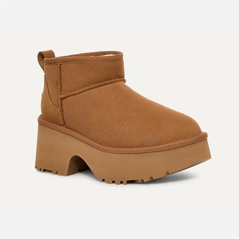 Ugg W Classic Ultra Mini New Heights Chestnut - side a