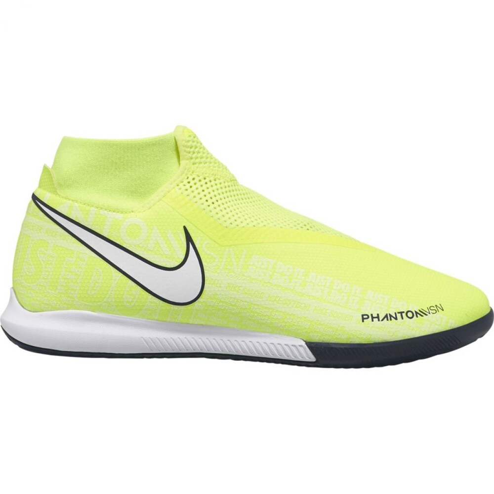 Nike  Phantom VSN Academy DF IC Indoor Fotballsko Neon   Neongrønn 39 - main photo