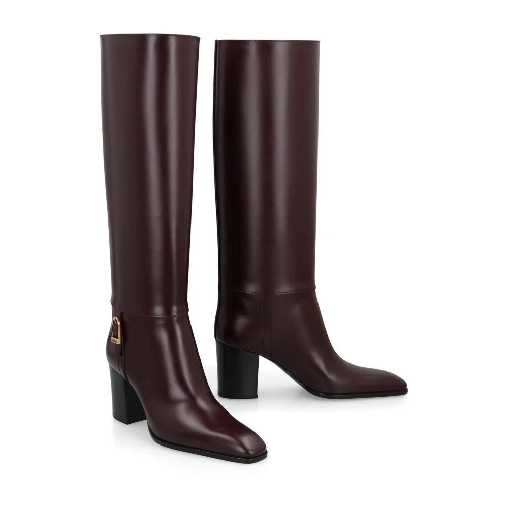 Saint Laurent Dame Sko Rød 37 EU, - side a