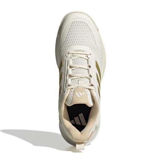 Adidas Novaflight 2 Dame Owhite/Goldmt/Crysan 41 1/3 - side b