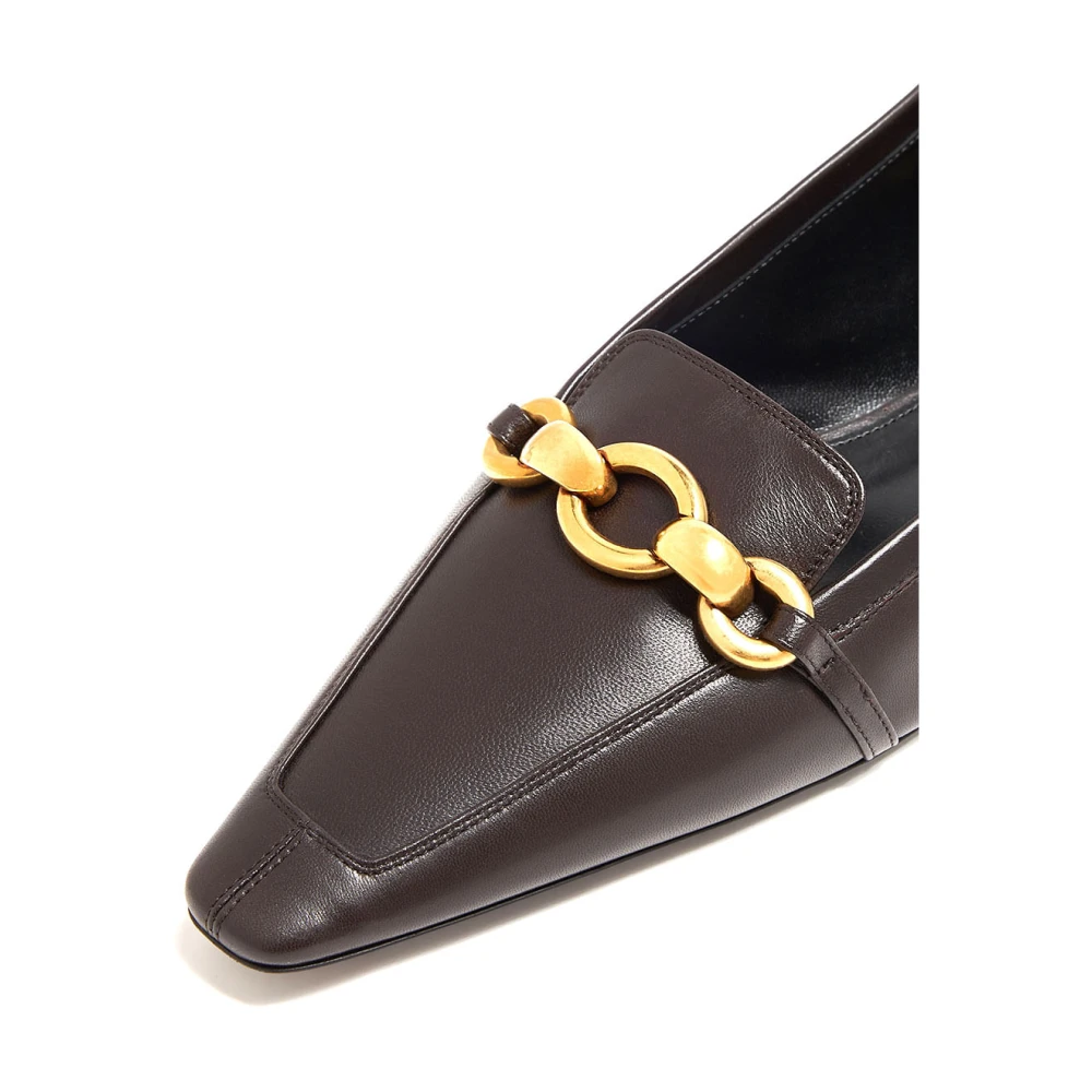Saint Laurent Dame Sko Brun 39 1/2 EU - side a