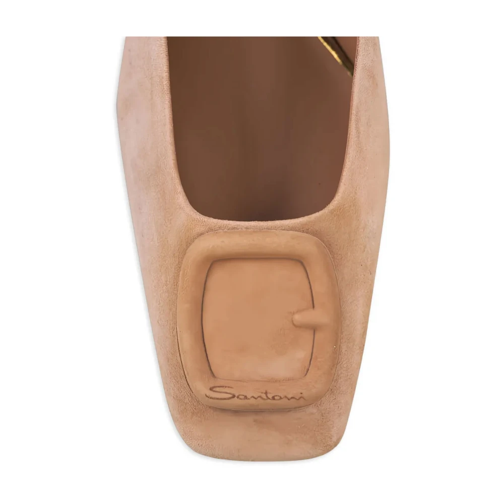 Santoni, Dame, Sko, Brun, 39 EU, - side b
