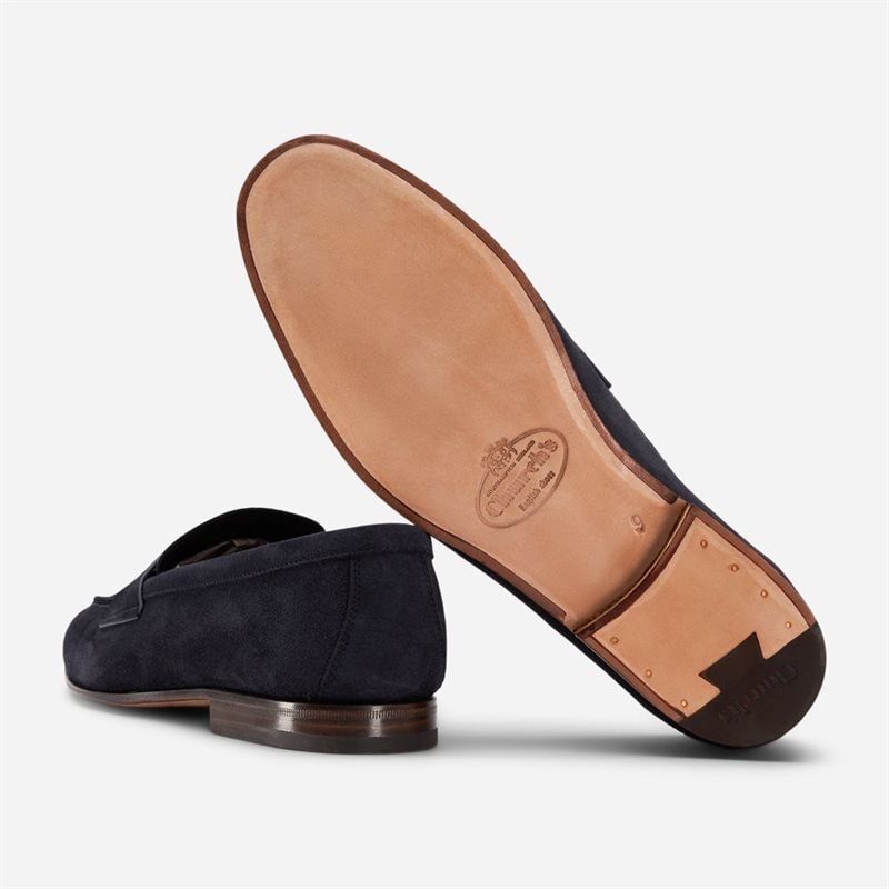Church's Maltby - Navy Blå UK 9,5 - side b
