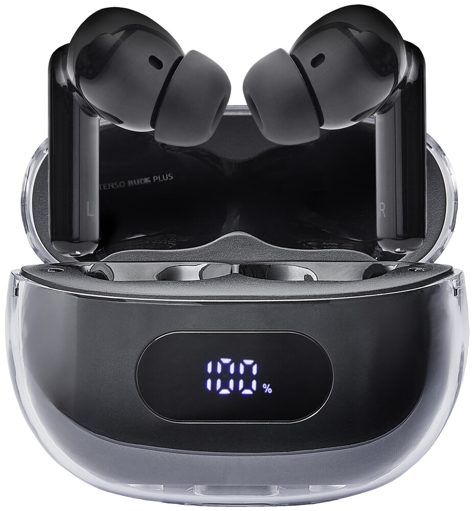 Intenso Buds Plus Earbuds Svart
