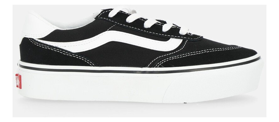 Vans Brooklyn Ls Platform Black/White 35 (Us 5.5) Sneakers - main photo
