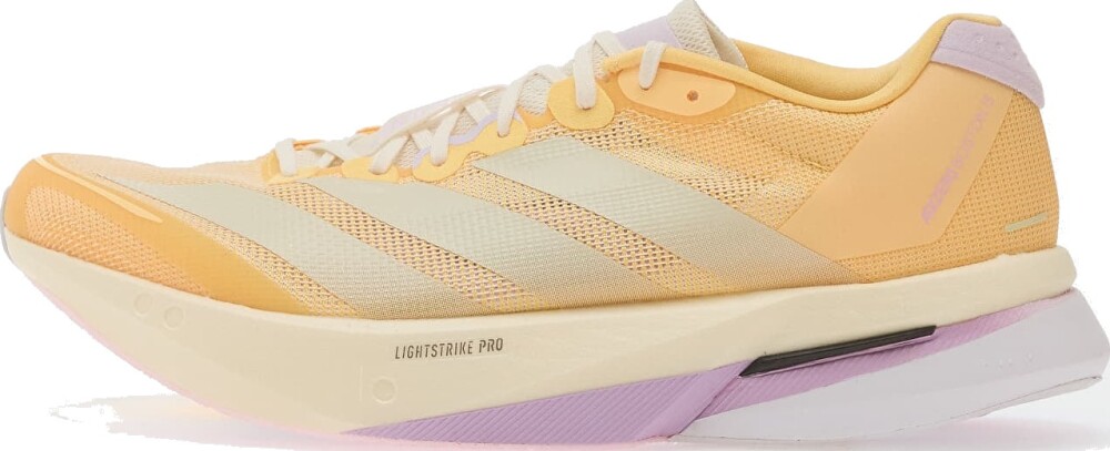 Adidas Women"s Adizero Boston 13 Ice Tangerine/Ice Gold Metal/Ice Lavender 37 1/3 - main photo