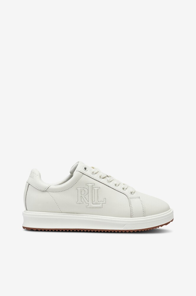 Lauren Ralph Lauren   Joggesko Low Top Lace   Hvit - main photo