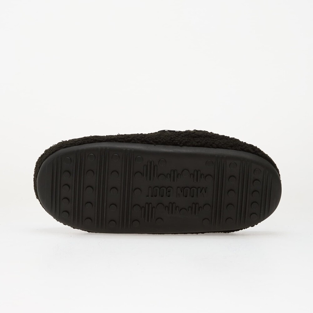 Moon Boot Mb Teddy Slipper   Black   39 - side a