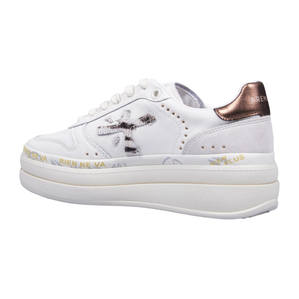 Premiata Dame Sko Hvit 37 EU - side a