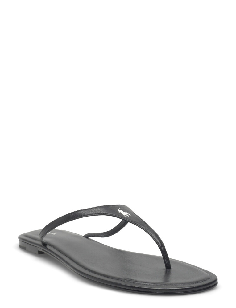 Polo Ralph Lauren Polo Play Leather Thong Sandal Black 39 - main photo