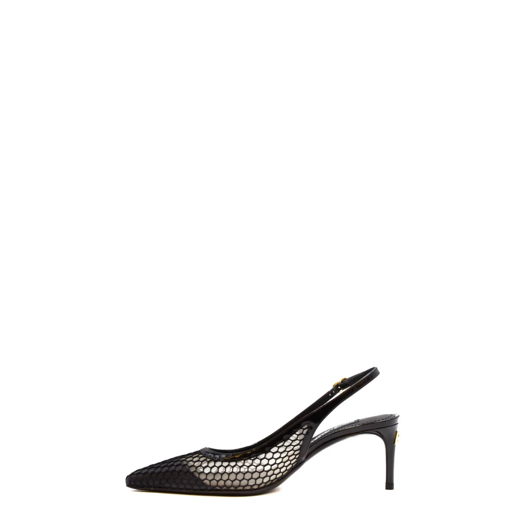 Dolce & Gabbana Dame Sko Svart 37 EU, - side a