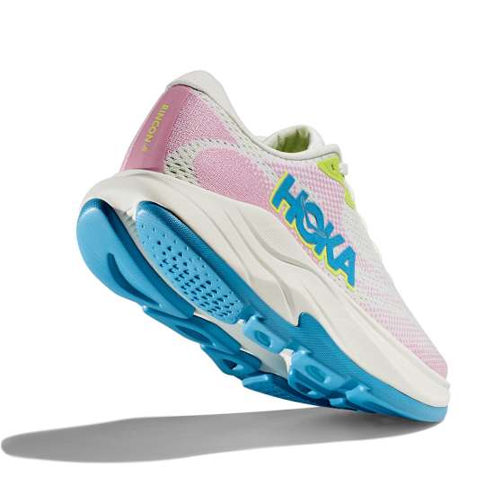 Hoka Rincon 4 Frost/Pink Twilight 39 1/3 Dame - side b