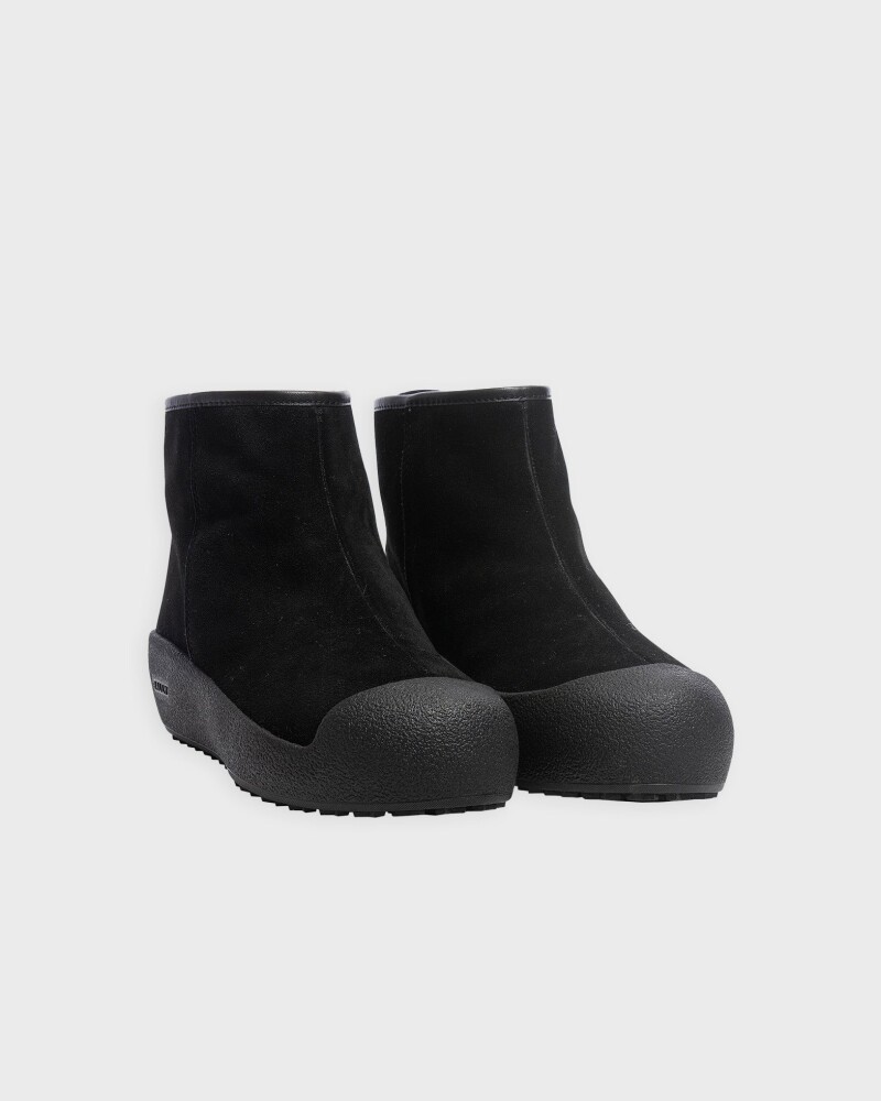 Bally Women's Guard Iii L Suede Calf Black 41 - side b