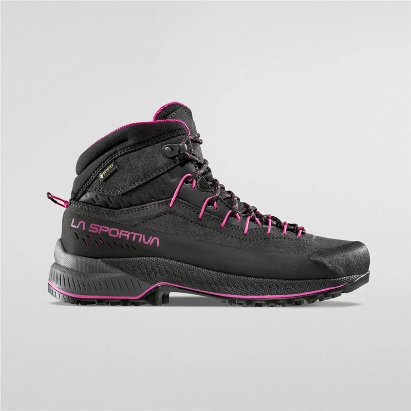 La Sportiva TX4 Evo Mid Woman GTX Carbon/Springtime - side a