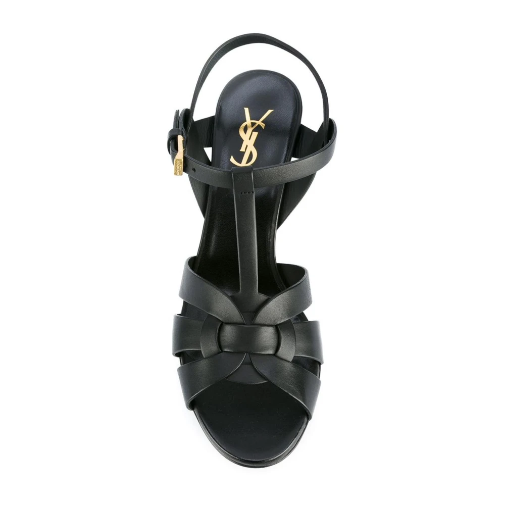 Saint Laurent Dame Sko Svart 39 1/2 EU, - side b