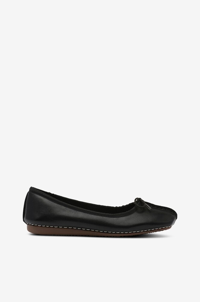 Clarks Ballerinasko Freckle Ice D Svart - main photo