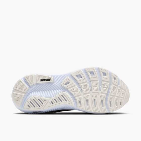 Brooks Ghost 17 Dame White/Black/Rose Gold 40 - side b