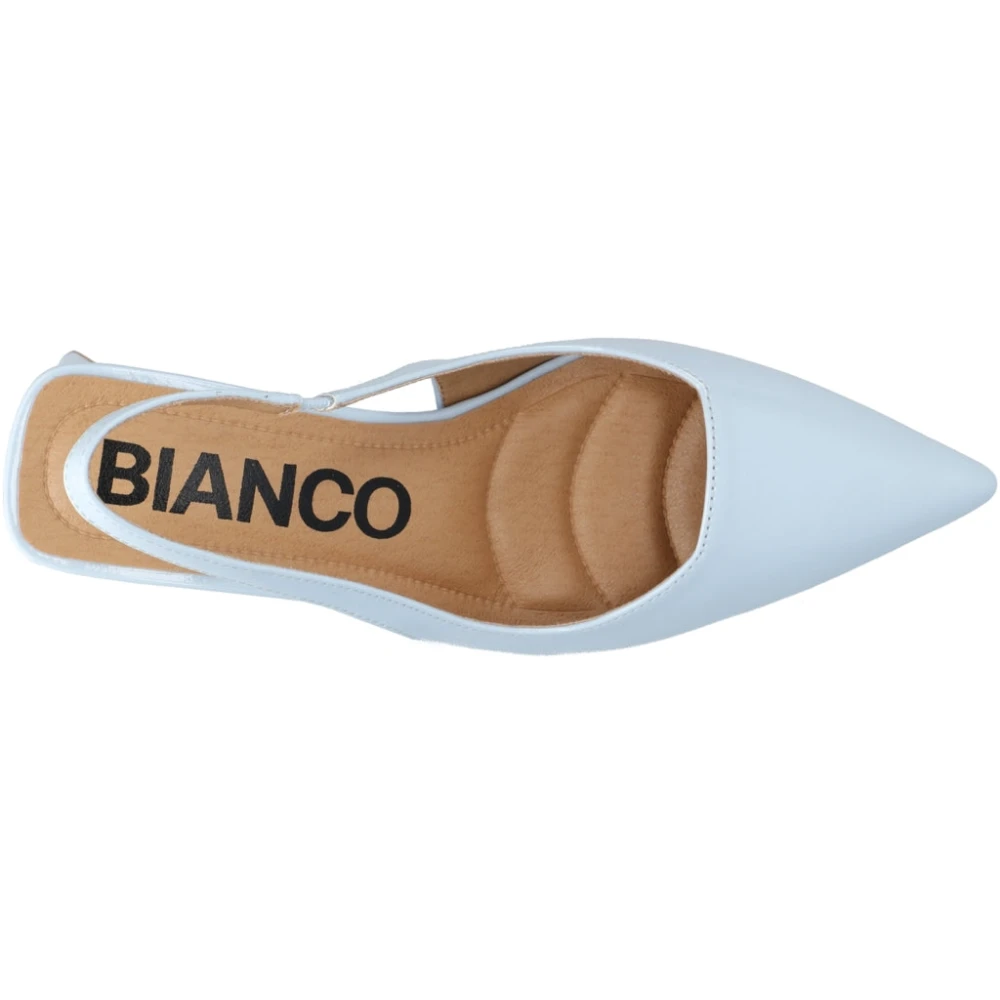 Bianco Dame Sko Blå 41 EU, - side b