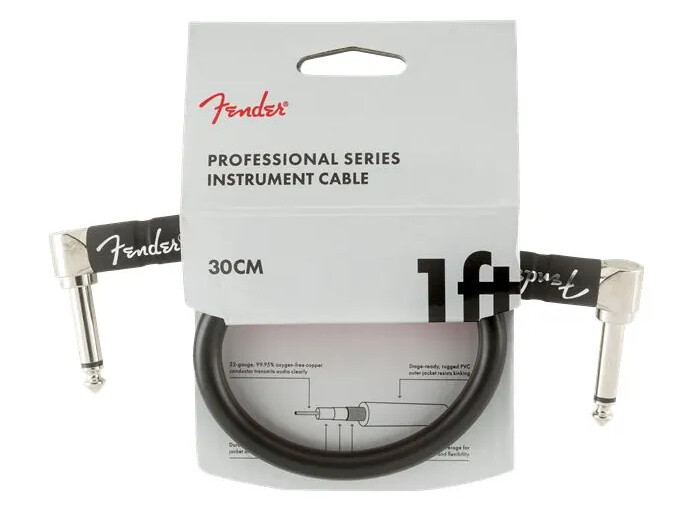 Fender Prof. Cable Angle Plug 30cm » Best Pris på Prisradar.no