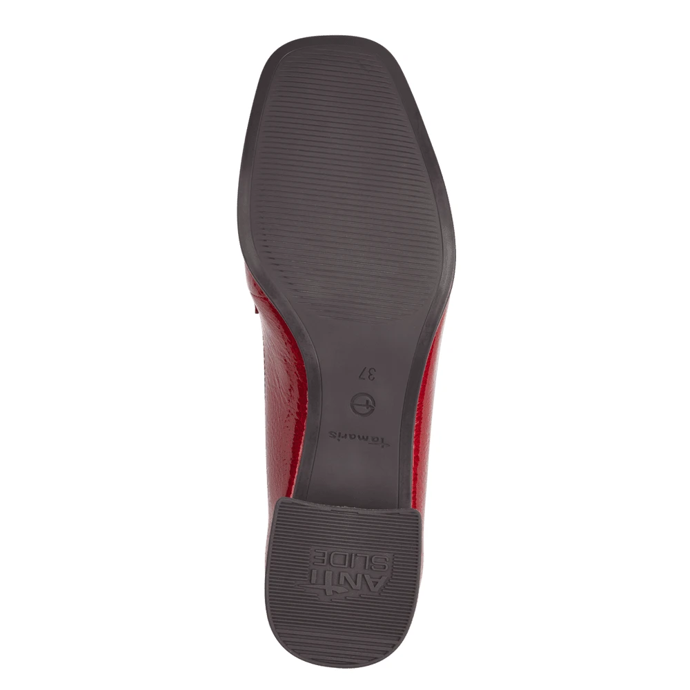 Tamaris Dame Sko Rød 40 EU - side b