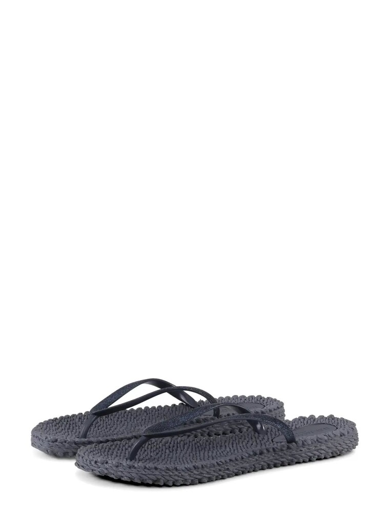 Ilse Jacobsen Flip Flops With Glitter   Blue   36 - main photo