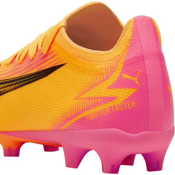 Puma  Ultra Match Fg/Ag - 03 Sun Stream-Puma Black-Sunset Glow 9.5 - side b