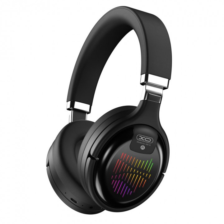 Xo Bluetooth-Hodetelefoner Be18 Svart