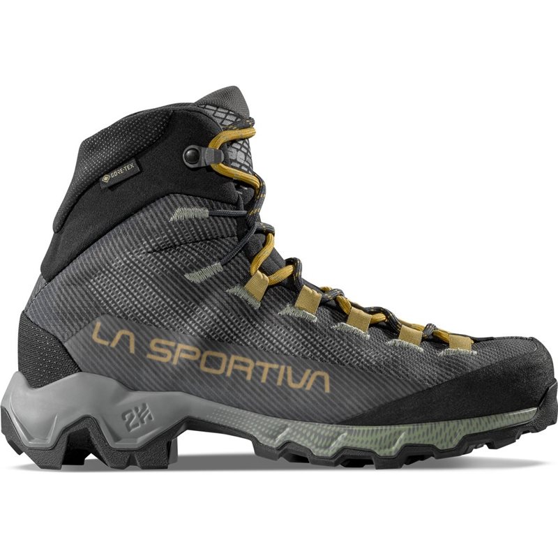 La Sportiva Aequilibrium Hike Woman GTX Carbon/Aspen Green - side a
