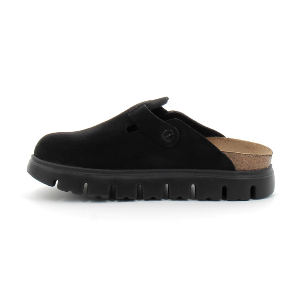Birkenstock Dame Sko Svart 38 EU, - side b