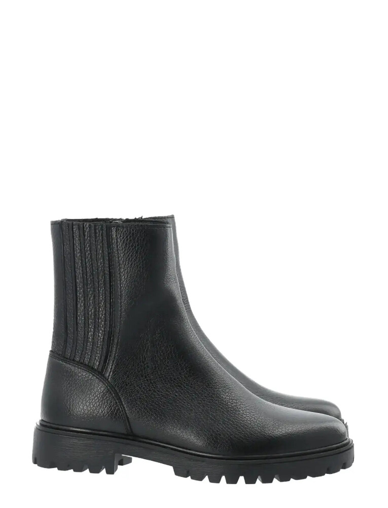 Bianco Biagina Mid Chelsea Boot Tumbled Leather - Black - 38 - main photo
