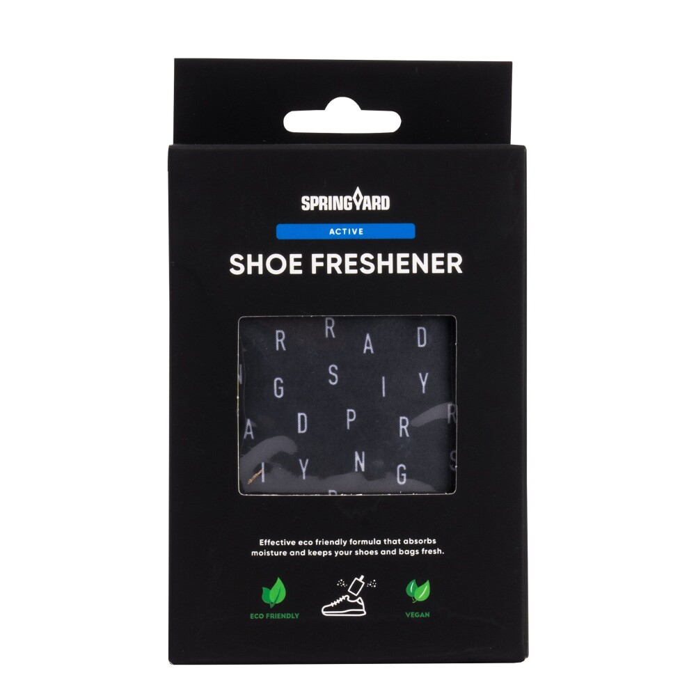 Springyard Shoe Freshener Black 2x50 g, Black - side a