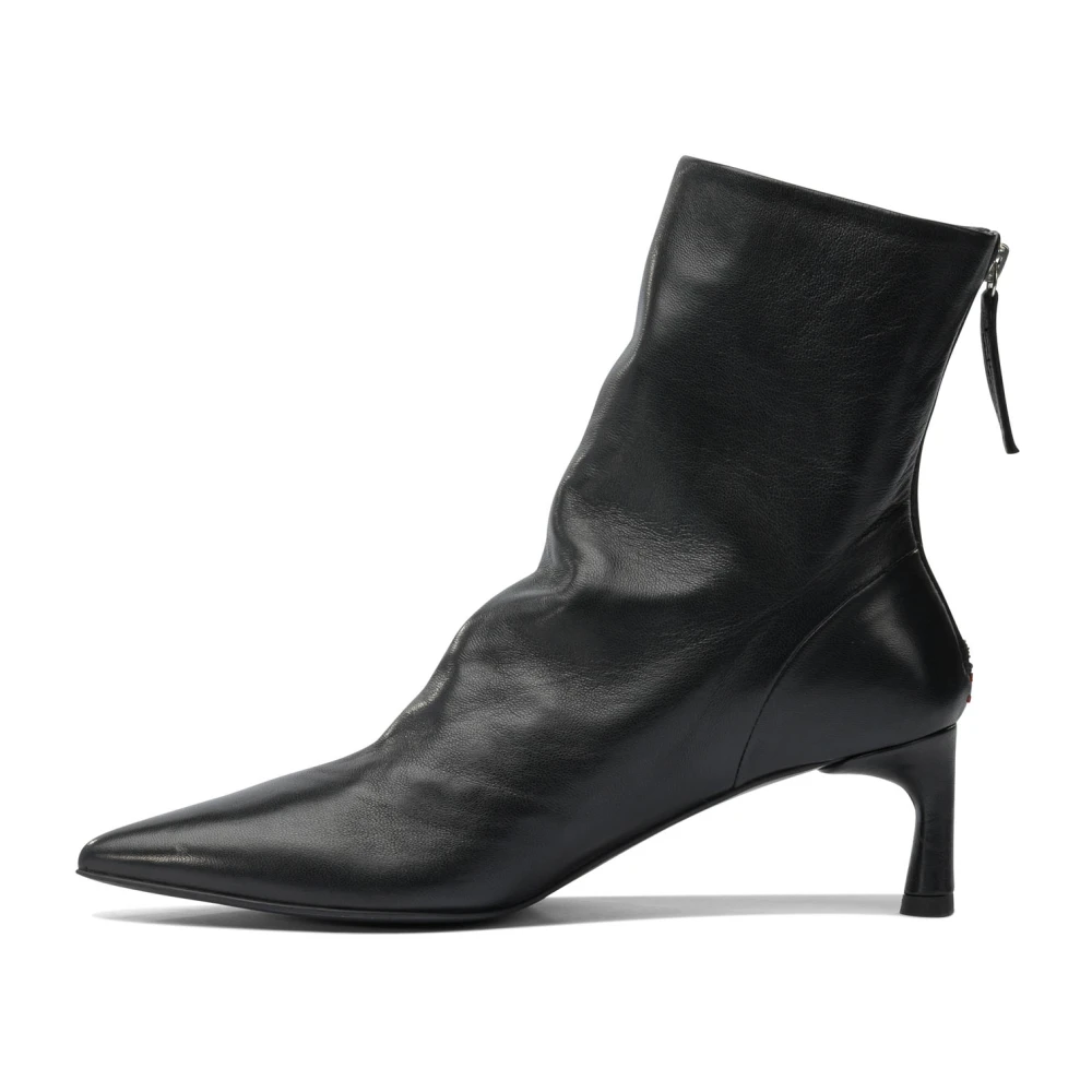 Halmanera Dame Sko Svart 38 1/2 EU, - side a