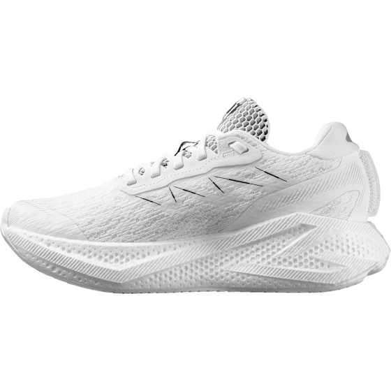 Salomon Aero Glide 4 Dame White/White/Black 39 1/3 - side a