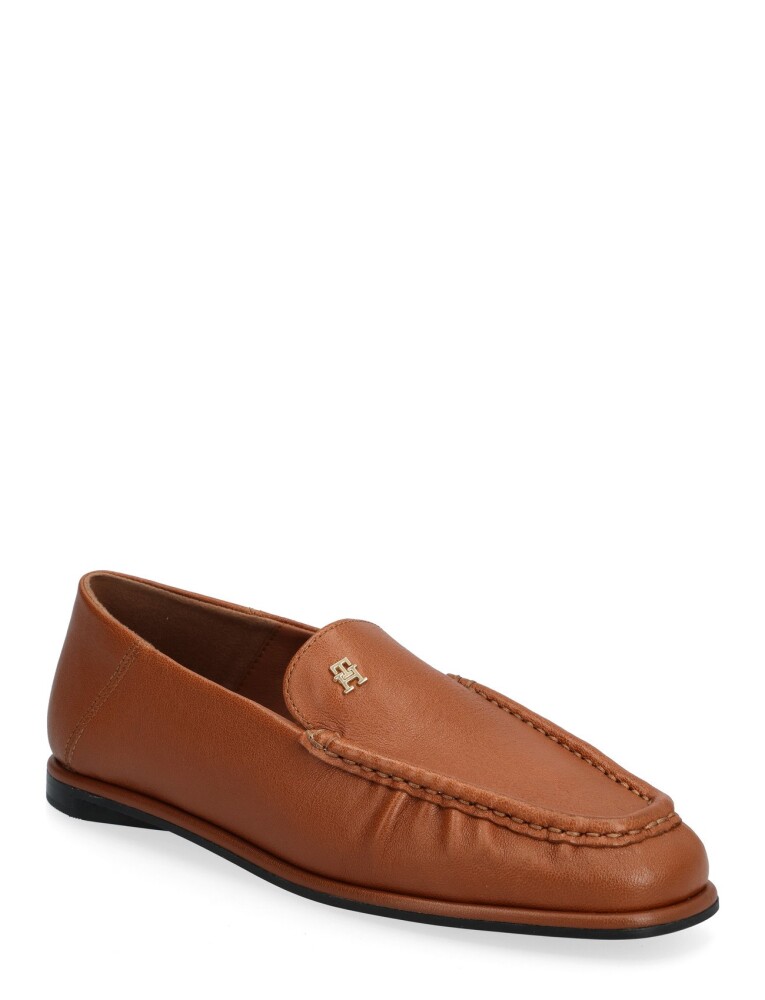 Tommy Hilfiger Hilfiger Smooth Leather Loafer   Brown   40 - main photo