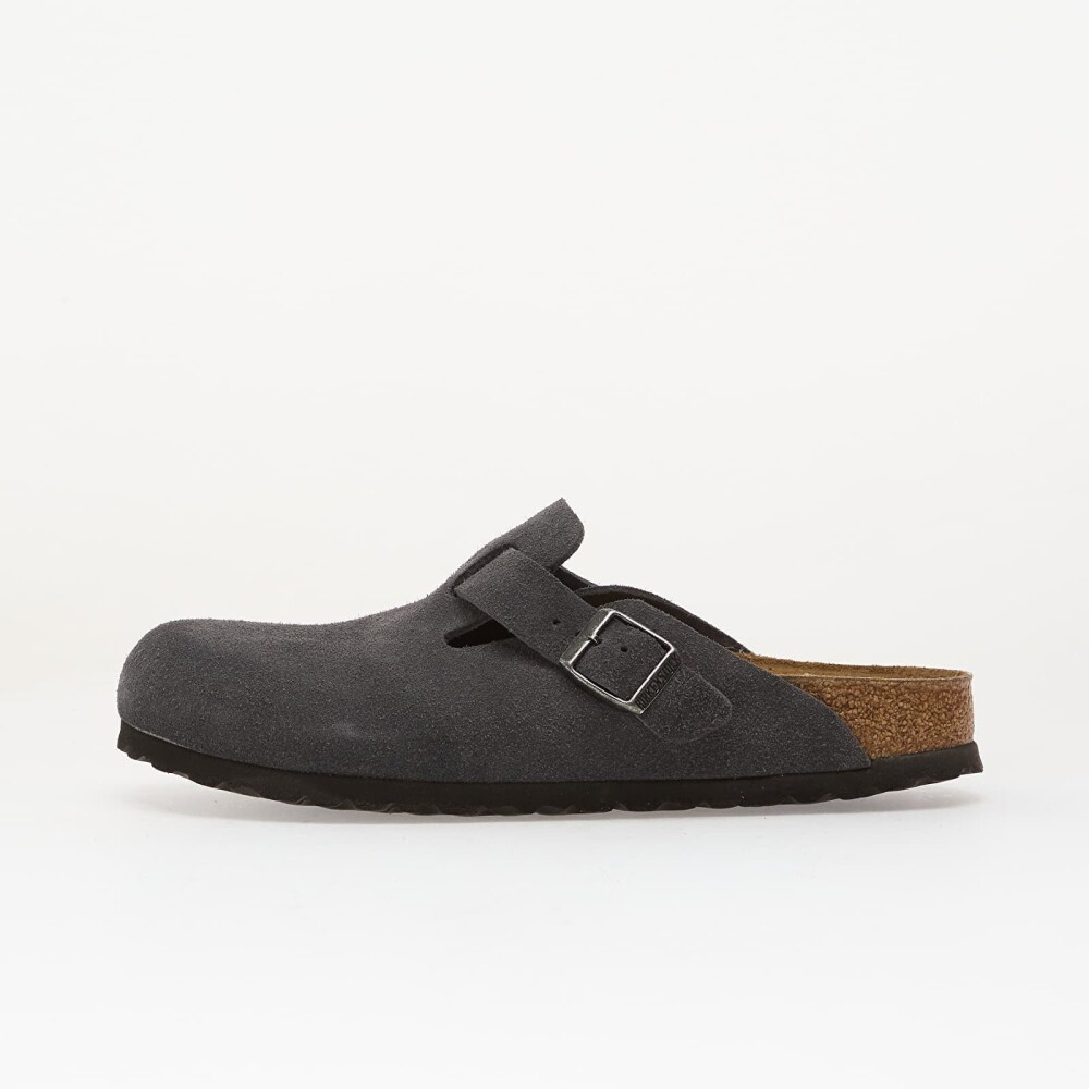 Birkenstock Joggesko Boston Suede Leather Charcoal EUR 37 - main photo