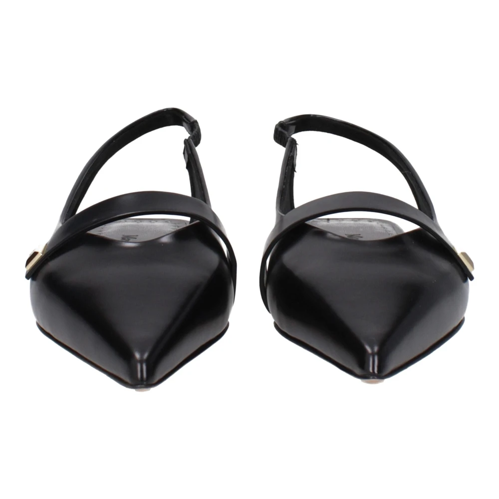Max Mara Dame Sko Svart 36 EU, - side a