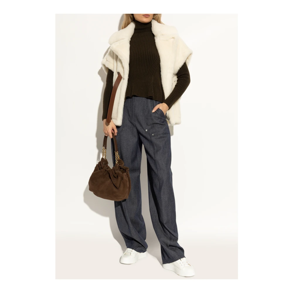 Max Mara Dame Sko Hvit 40 EU - side a