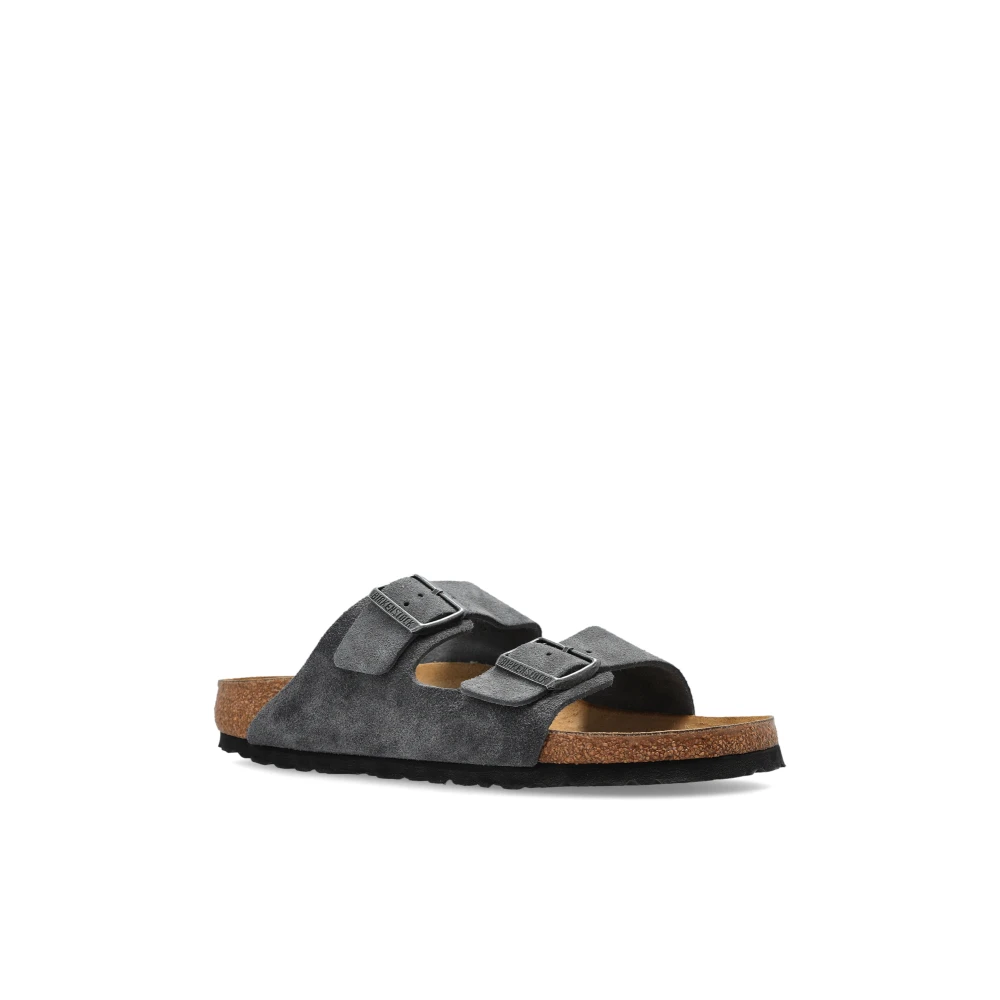 Birkenstock Dame Sko Grå 38 EU, - side b