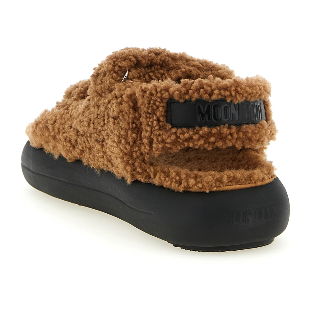 Moon Boot Dame Sko Brun 39 EU, - side a