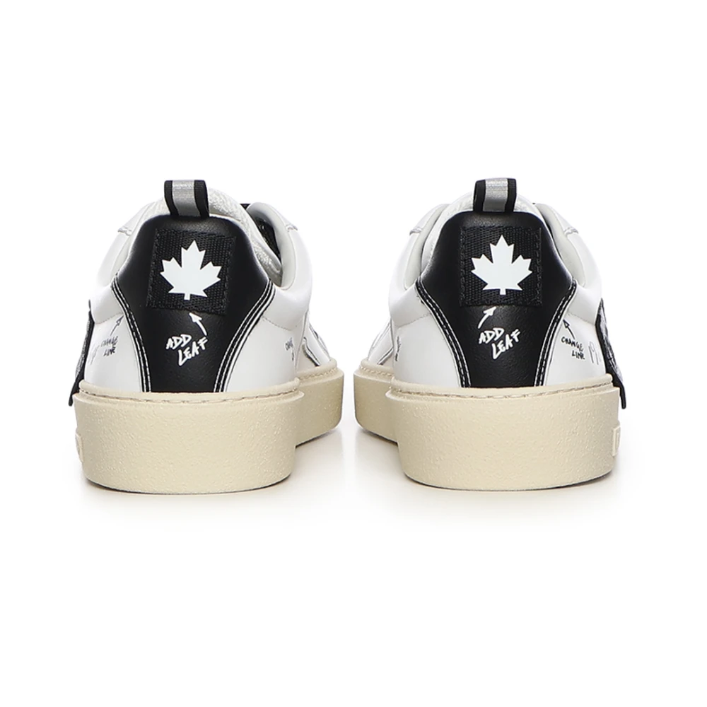 Dsquared2 Herre Sko Hvit 45 EU, - side b