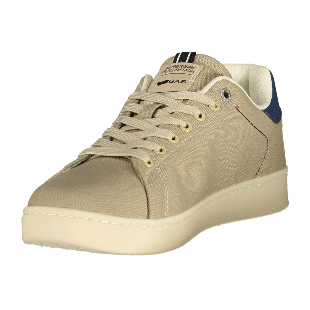 GAS Herre Sko Beige 43 EU, - side b