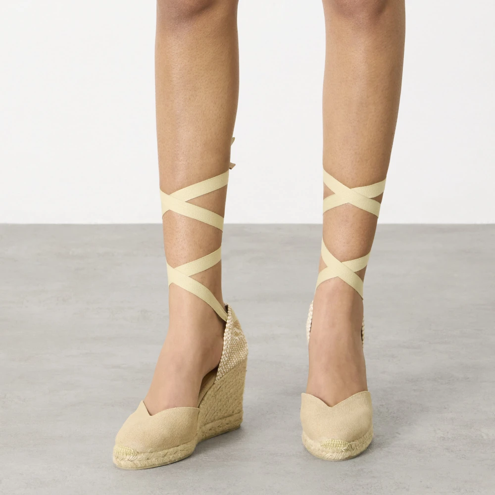 Castañer Dame Sko Beige 35 EU, - side b