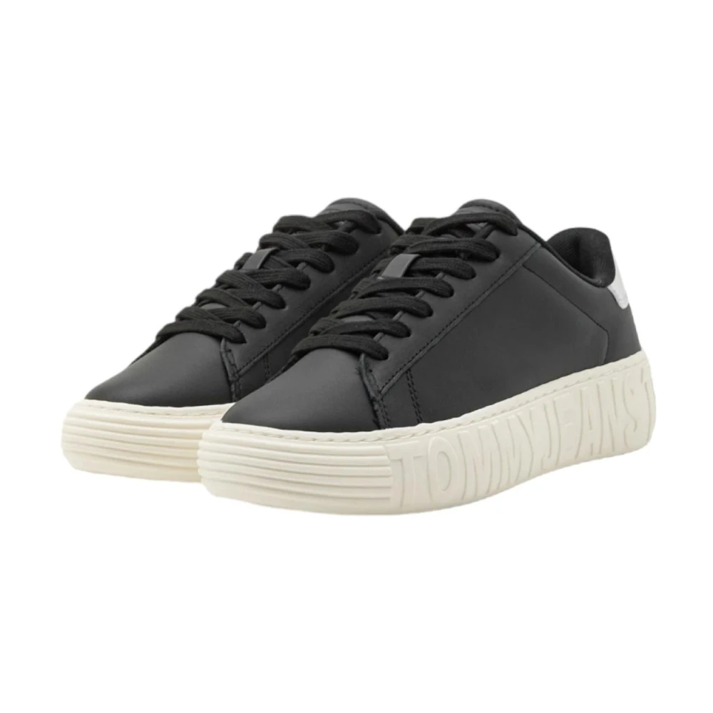 Tommy Hilfiger Dame Sko Svart 37 EU - side a