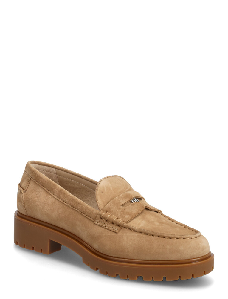 Lauren Ralph Lauren Marli Suede Penny Loafer - Brown - 40 - main photo