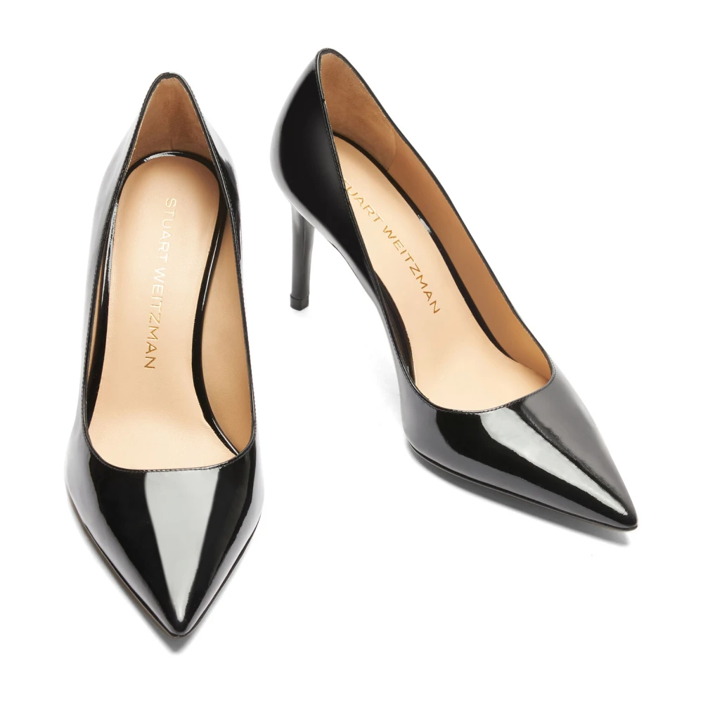 Stuart Weitzman Dame Sko Svart 37 EU, - side b