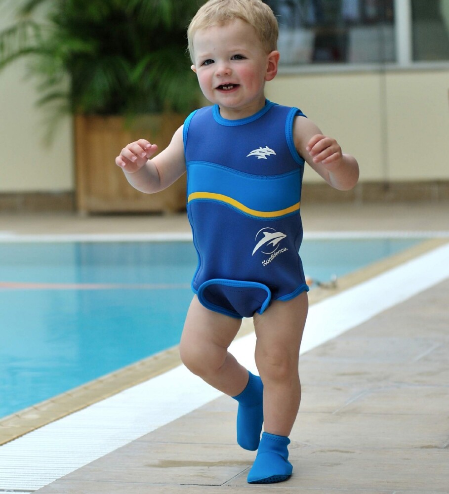 Konfidence Paddlers Nautical Blue 6-12 mnd - side b