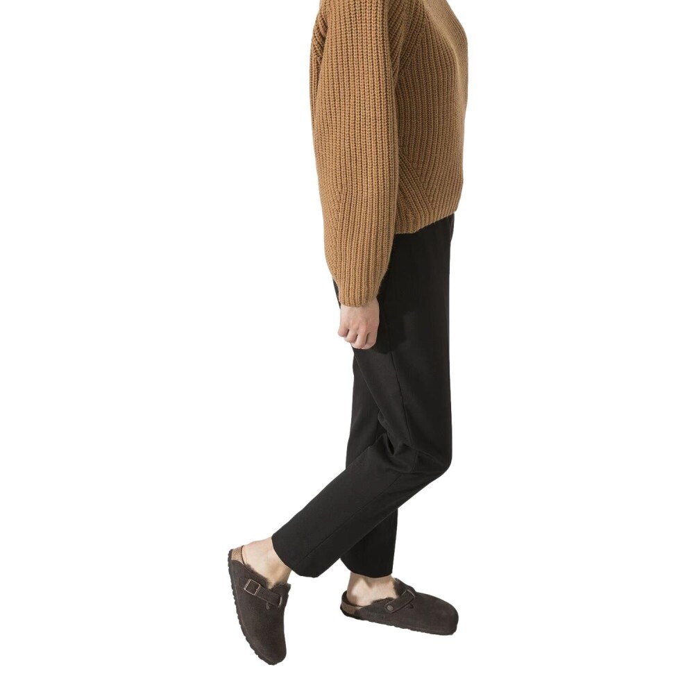 Boston Shearling Suede / Fur Narrow Mocca - side b