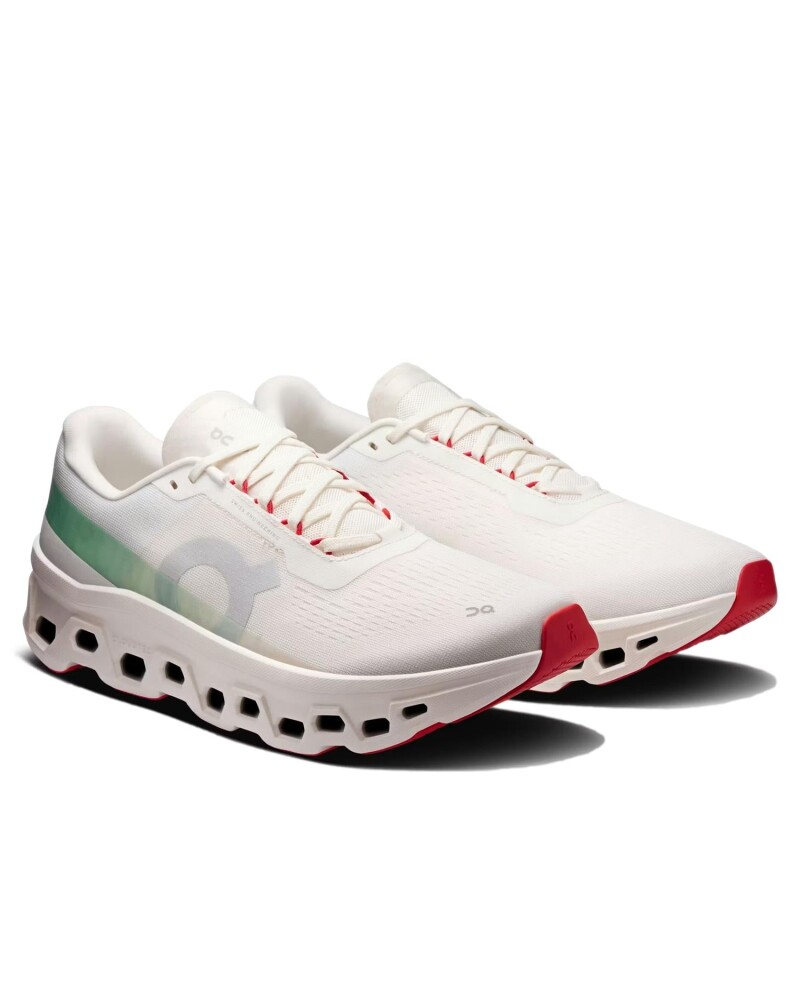 On Cloudmonster 1   White   38 - side a